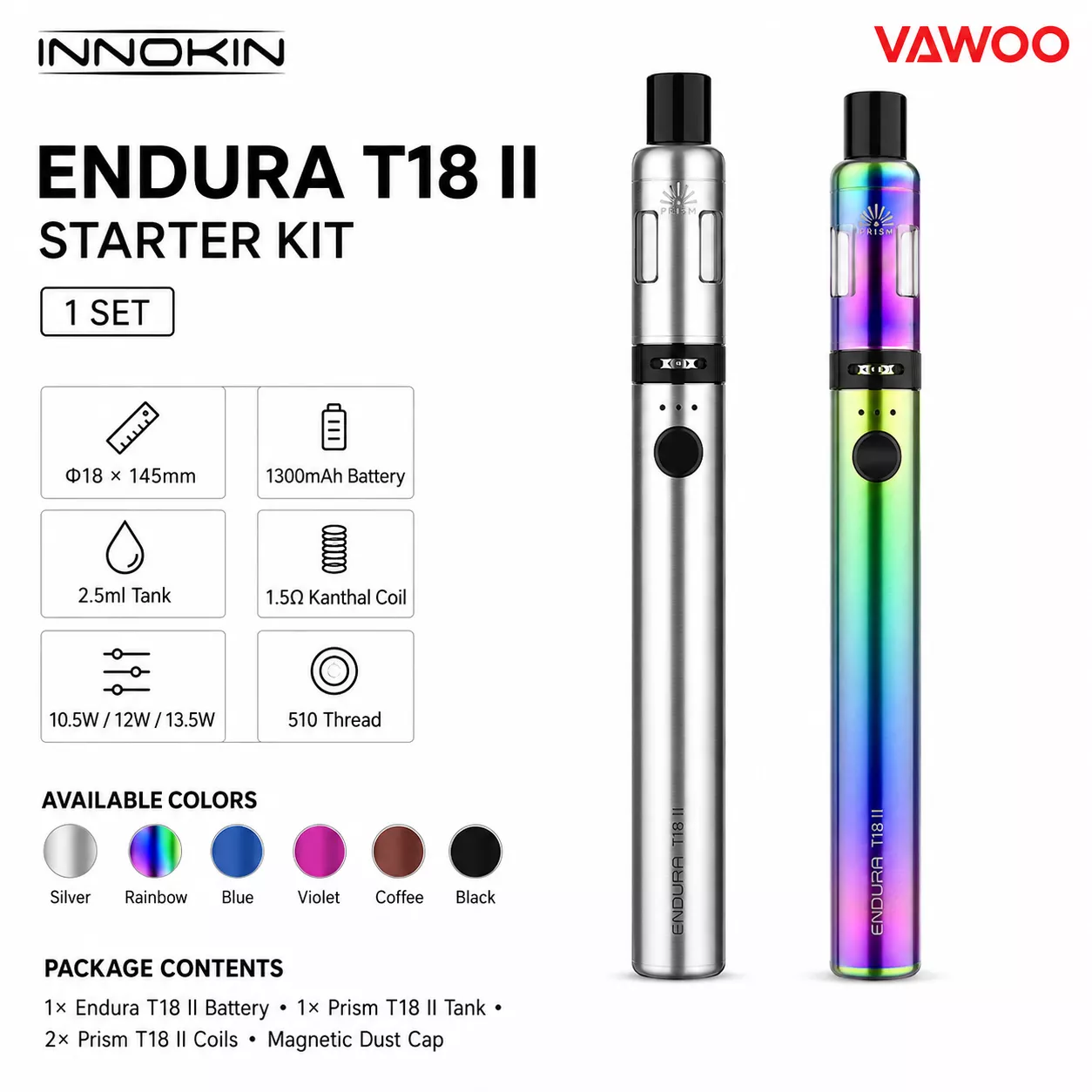 Innokin Endura T18 II Kit vape kit for vape kits - related product image