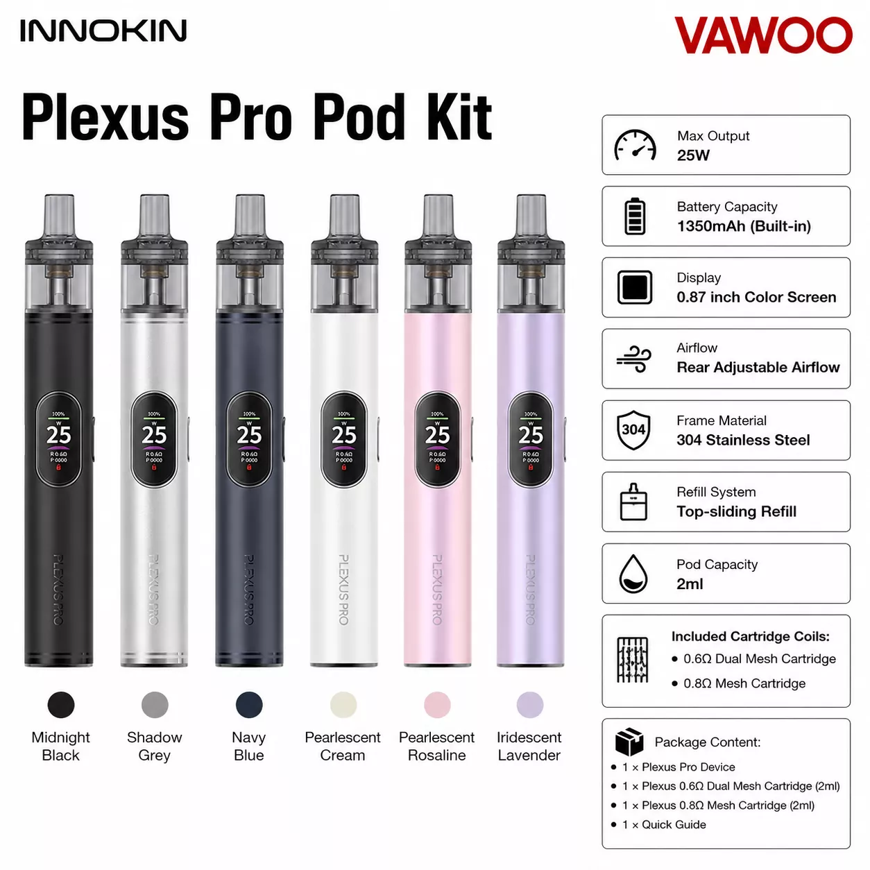 Innokin Plexus Pro Pod Kit pod system for pod systems - related product image