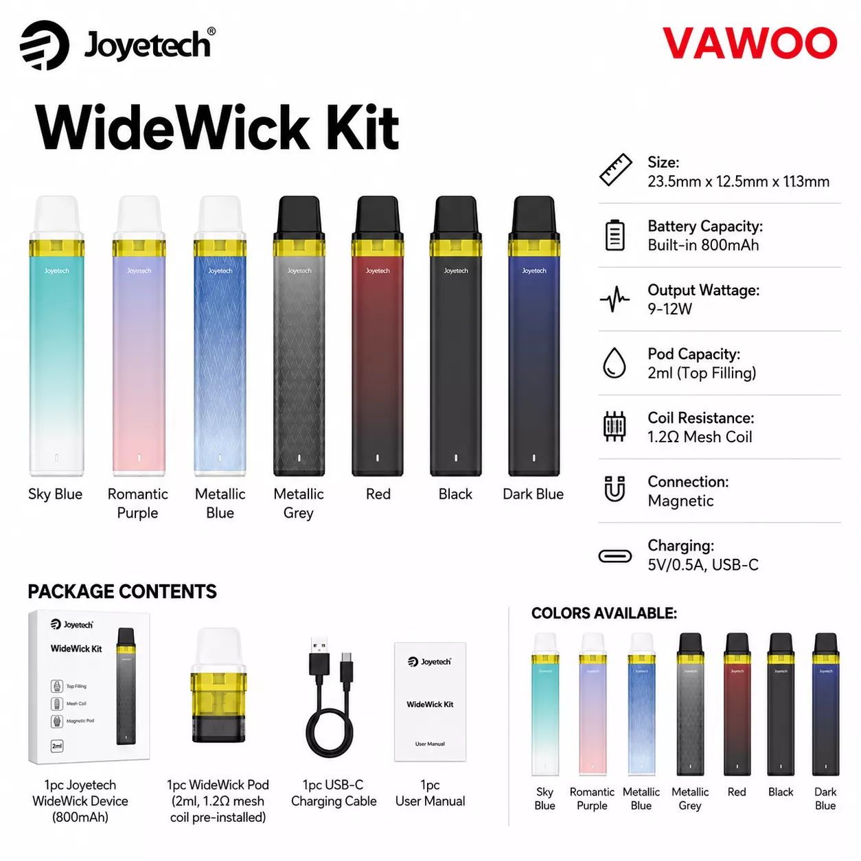 Joyetech WideWick Kit replacement coil for coils & atomizers - main product image